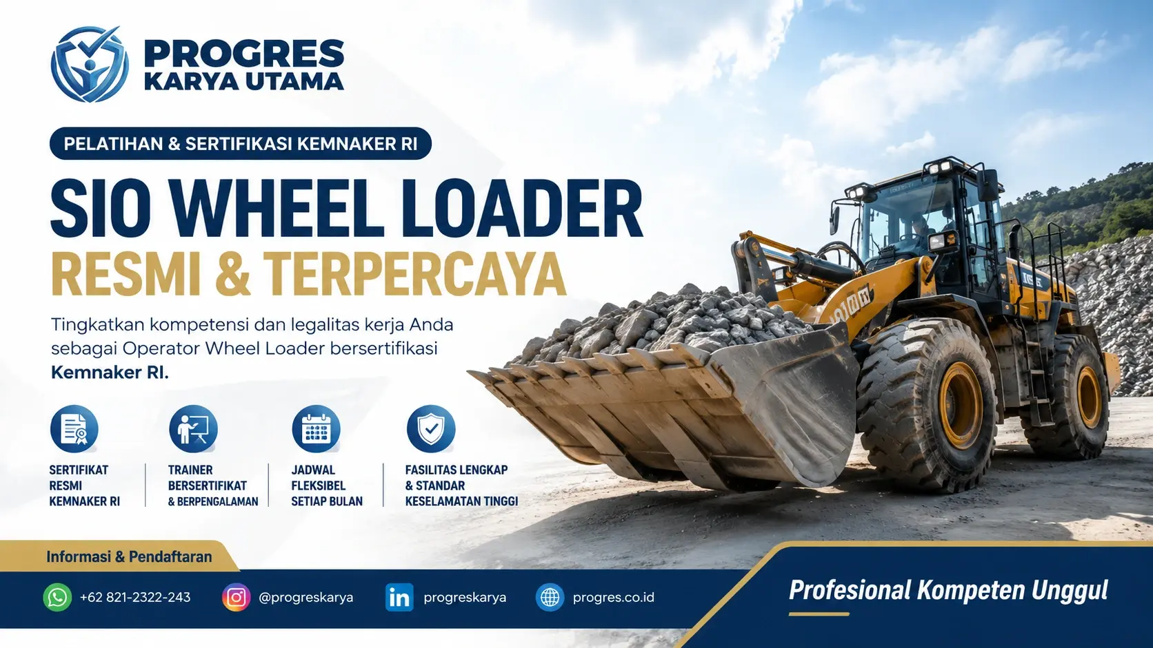 Biaya Pelatihan SIO Loader Terbaru + Jadwal Training