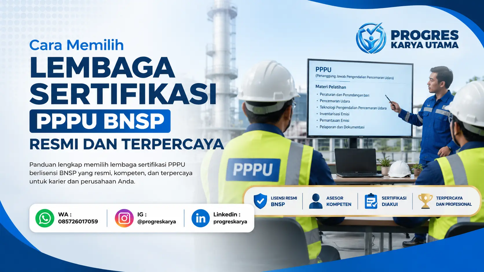 Cara Memilih Lembaga Sertifikasi PPPU BNSP Resmi dan Terpercaya