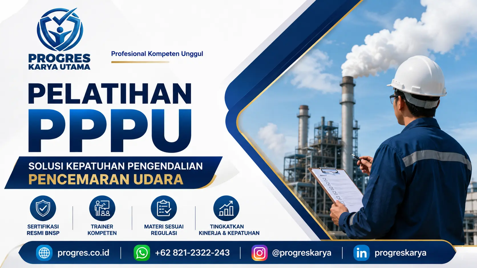 Pelatihan PPPU untuk Perusahaan: Solusi Kepatuhan Pengendalian Pencemaran Udara
